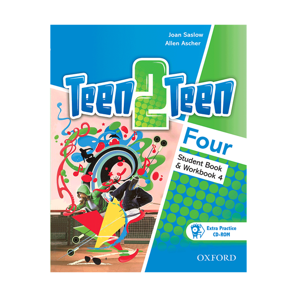 خرید کتاب Teen 2 Teen  4 SB+WB+DVD - Glossy Papers